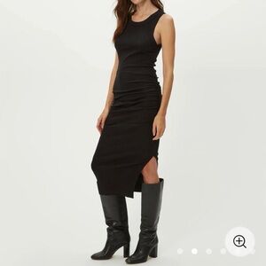 Micheal Stars Wren Ribbed Midi Dress